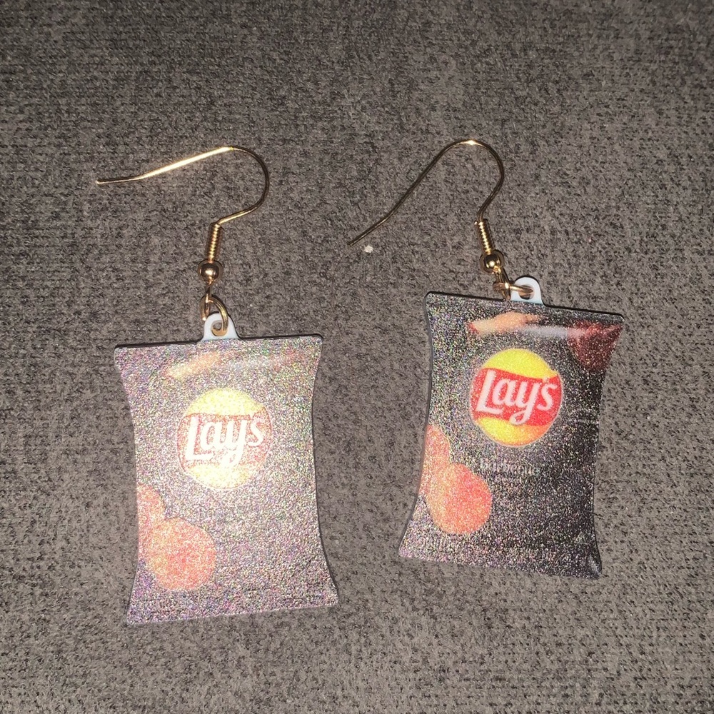 - LAYS Chips Snacks Products Earrings -21